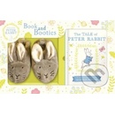 Tale of Peter Rabbit Book and First Booties Gift Set Potter Beatrix
