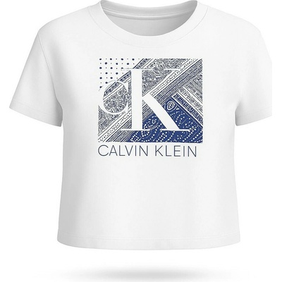Calvin Klein dámské tričko Iconic bílé