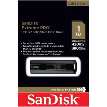 Image 1 of SanDisk Extreme PRO 1TB USB 3.2 SDCZ880-1T00-G46/186529