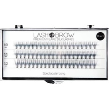 Lash Brown Premium Flare Silk Lashes Spectacular Long 60 ks