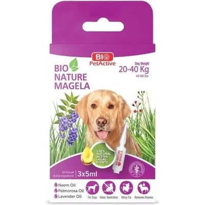Bio PetActive Bio Nature Magela Dog 20-40кг репелентни пипети - кг