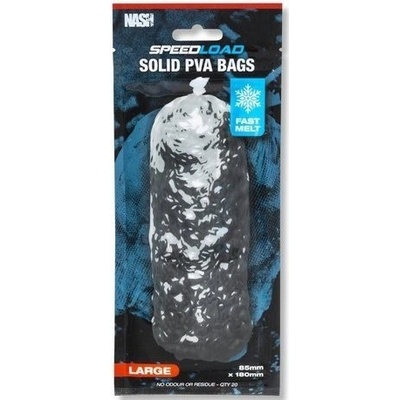 Kevin Nash PVA sáčky Speedload Solid PVA Bags Fast Melt Large 85x180mm 20ks