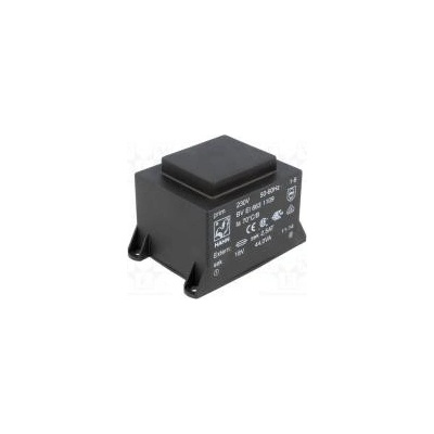 Transformátor zalévaný 44VA 230VAC 18V 2444mA PCB 950g