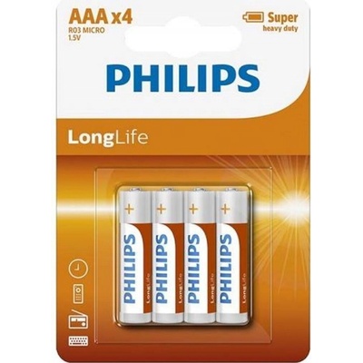 Philips LongLife AAA 4ks R03L4B/10