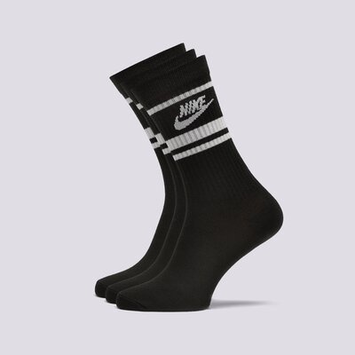 Essential Stripe Socks (3 Packs) дамски Аксесоари Чорапи DX5089-010 Черен 42-46 (DX5089-010)