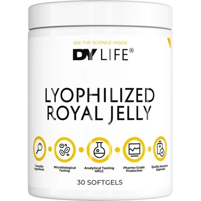 Dorian Yates Nutrition DY Life Lyophilized Royal Jelly 334 mg [30 Гел капсули]