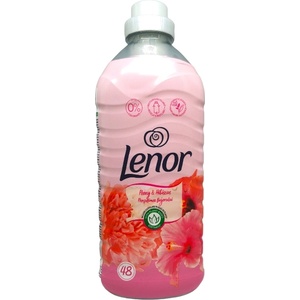 Lenor омекотител за пране, 1200мл, 48 пранета, Peony & Hibiscus