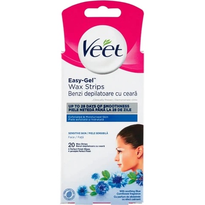 Veet Ленти за лице, 20 броя