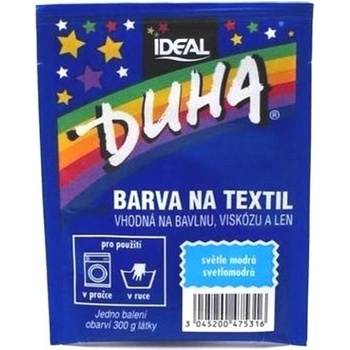 Duha farba na textil svetlo modrá 16