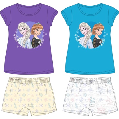 Dievčenské pyžamo Frozen 5204A317 fialová smotanová