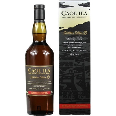 Caol Ila Distillers Edition 2023 43% 0,7 l (kartón)