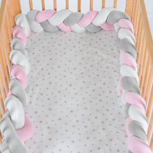 Cangaroo Обиколник Cangaroo - Braidy, 220 х 13 cm, розов (109157) - ozone