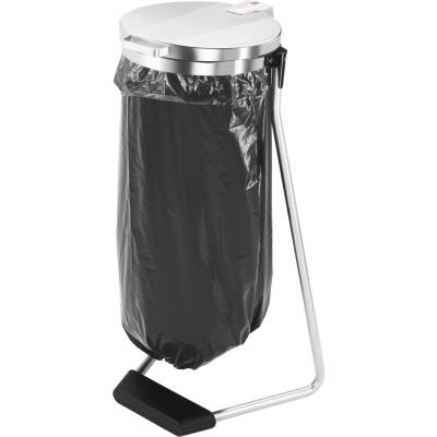 Hailo MSS DESIGN XXXL 9120300 stojan na pytle 120 l ocel 355 mm x 990 mm stříbrná černá