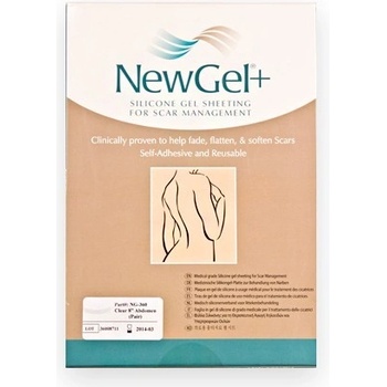 New Gel+ Průhledná náplast na břicho 2 ks