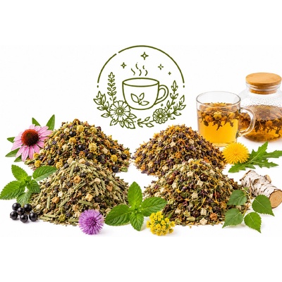 QuickTea Adély podpůrný set 4 x 30 g