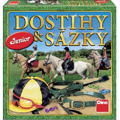 Dino DINO Hra Dostihy a sázky junior *SPOLEČENSKÉ HRY*