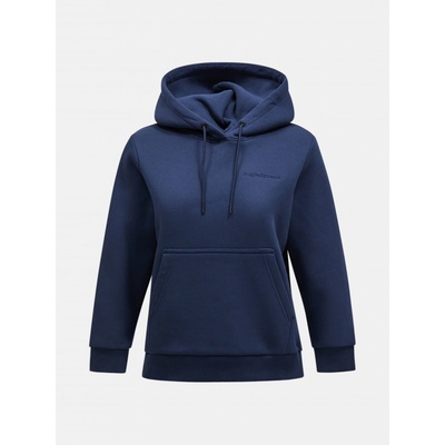 Peak Performance W Original Small Logo Hood modrá