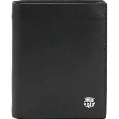 Kožená peněženka FC Barcelona RFID ochrana kapsa na mince černá