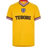 Patrick Футболна фланелка Patrick Mens Sunderland AFC 1986 Away Licensed Retro Football Shirts - Yellow