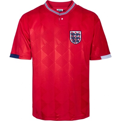 Score Draw Футболна фланелка Score Draw Score Draw England Away Shirt 1988/89 - Red