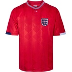 Score Draw Футболна фланелка Score Draw Score Draw England Away Shirt 1988/89 - Red
