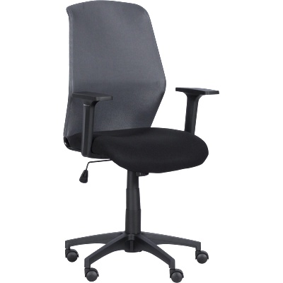 Работен офис стол Carmen 7047 - сив - черен (3520386)