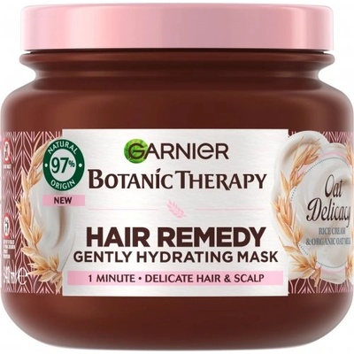 Garnier Botanic Therapy Oat Delicacy Hair Remedy - Маска за деликатна коса и скалп 340мл