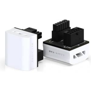 EZDIY EZDIY-FAB 12VHPWR 600W Power Adapter 180° White STD (EZDPI189-32)