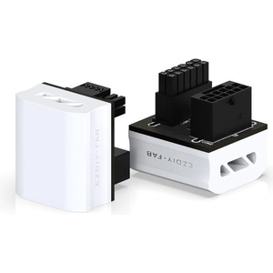 EZDIY EZDIY-FAB 12VHPWR 600W Power Adapter 180° White STD (EZDPI189-32)