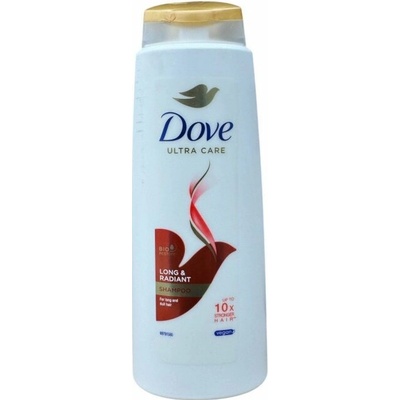 Dove Long & Radiant regenerační šampon na vlasy 400 ml