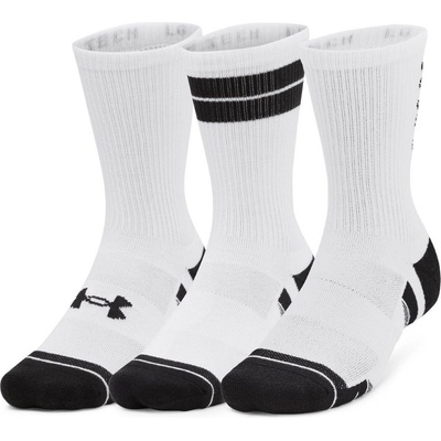 Under Armour Sada ponožiek Perf Tech Nov 3pk Crew biela