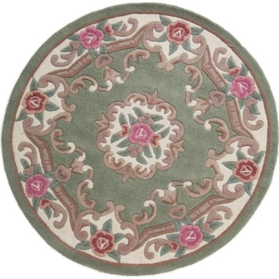 Flair Rugs Aubusson Zelený