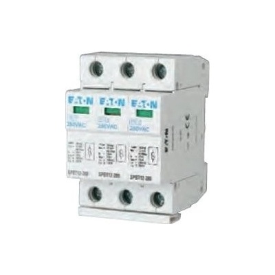 EATON 158330 SPBT12-280/3 Svodič přepětí třídy T1+T2 (B+C), 3pól sada pro TN-C