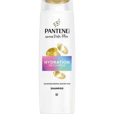 Pantene Pro-V Active Nutri Plex Hydration Recharge подхранващ шампоан за възстановяване и подсилване на косата 400ml