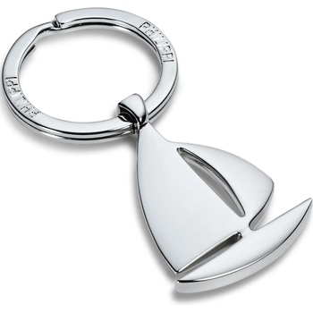 Philippi Ключодържател VELA 5 см, сребрист, Philippi (PHP245037)