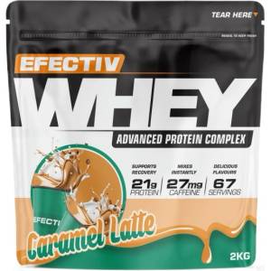 EFECTIV Nutrition Efectiv Whey | Advanced Protein Complex [2000 грама] Лате-карамел