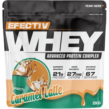 EFECTIV Nutrition Efectiv Whey | Advanced Protein Complex [2000 грама] Лате-карамел