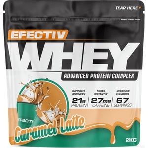 EFECTIV Nutrition Efectiv Whey | Advanced Protein Complex [2000 грама] Лате-карамел