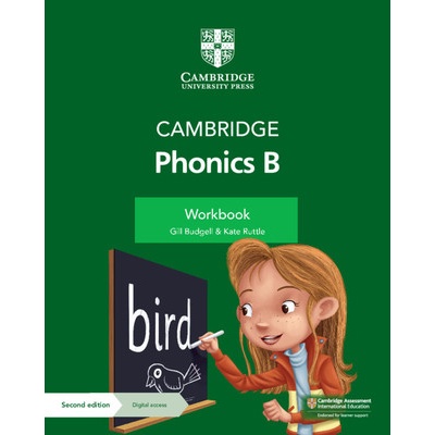 Cambridge Primary English Phonics Workbook B with Digital Access 1 Year Budgell Gill