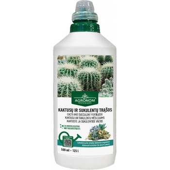 Seklos Течна тор за Кактуси и Сукуленти npk (4-5-6) - 500 мл
