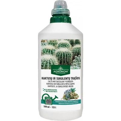 Seklos Течна тор за Кактуси и Сукуленти npk (4-5-6) - 500 мл