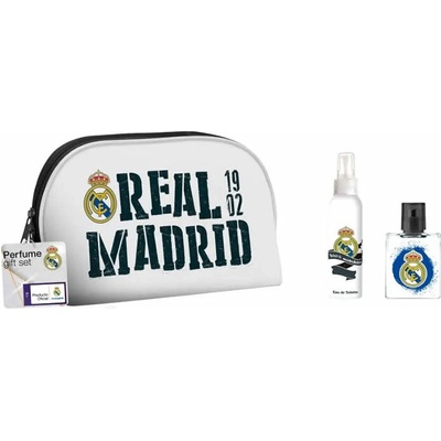 Real Madrid Real Madrid EDT 50 ml + telový sprej 100 ml + kozmetická taška