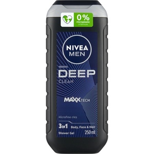 Beiersdorf Душ гел Nivea Men Deep Clean 250 мл