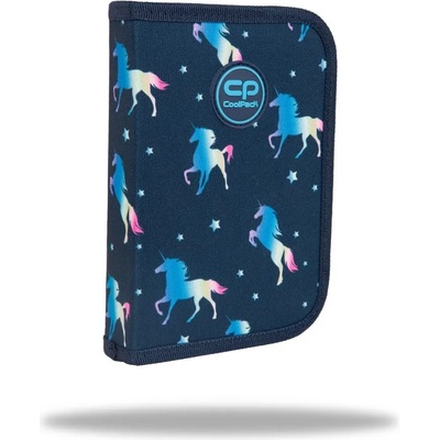 COOLPACK Ученически несесер Coolpack - Clipper - Blue unicorn