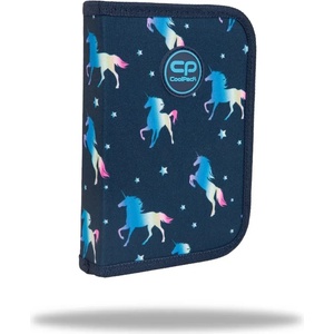 COOLPACK Ученически несесер Coolpack - Clipper - Blue unicorn