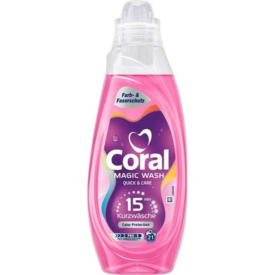 Coral Magic Wash prací gel na barevné prádlo 21 PD