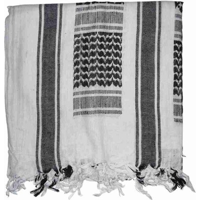 Šátek MFH Shemag palestina černobílý