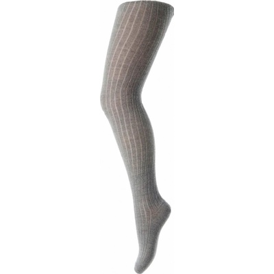 mpDenmark žebrované merino punčochy grey melange