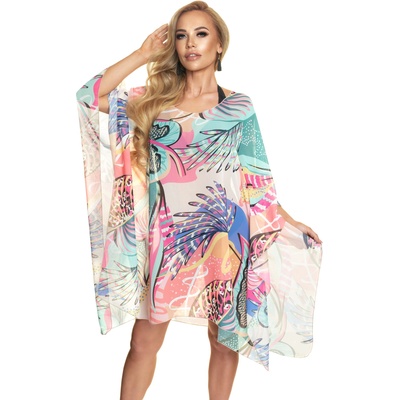 Irall Туника Tunika-Padma-23-MultikolorV-64214-Multikolor - Зелен, размер Uniwersalny