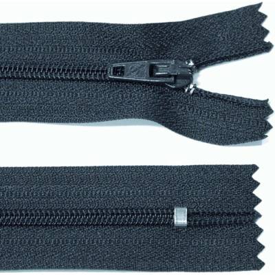 Spirálový zip no.3 nerozepínací 45cm - více barev color: 743 navy nejtmavší modrá